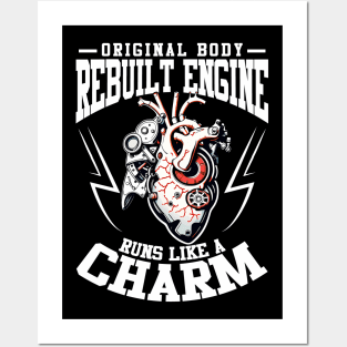 Heart Surgery Original Body Rebuilt Engine Runs Like A Charm Posters and Art